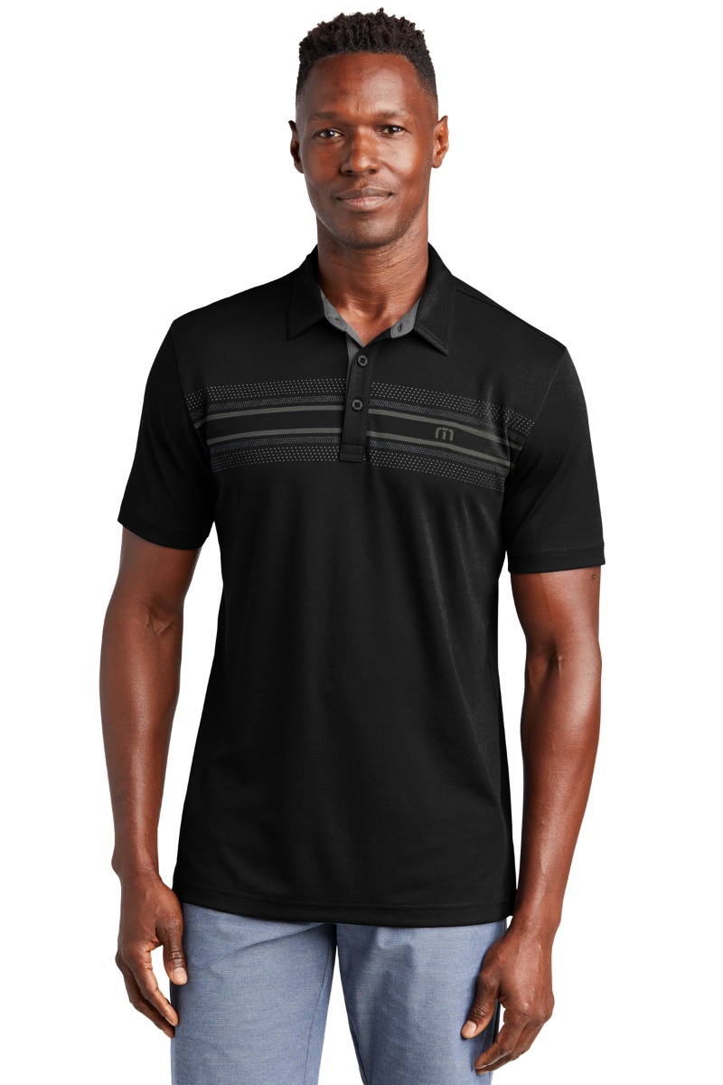 TravisMathew Monterey Chest Stripe Polo Product Image