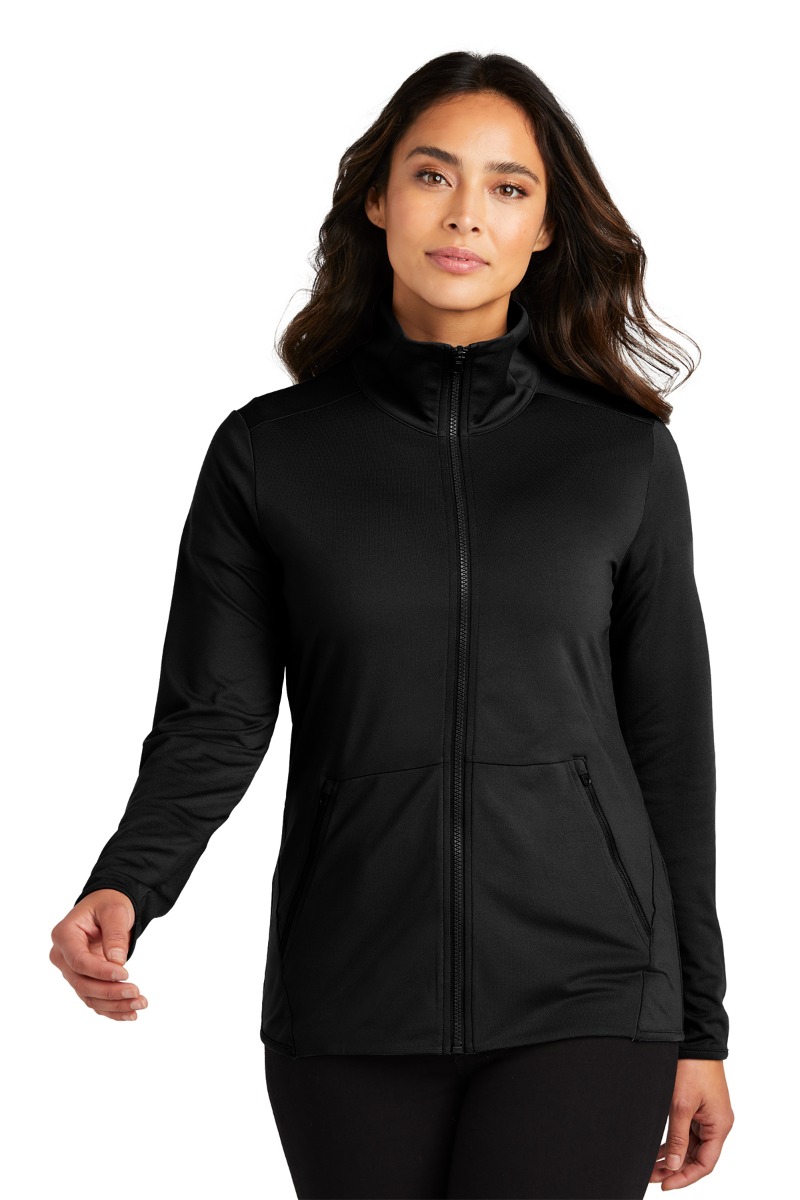 Port Authority Women's Accord Stretch Fleece Full-Zip Product Image