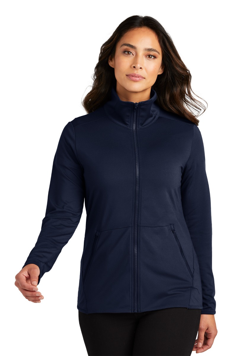 Port Authority Women's Accord Stretch Fleece Full-Zip Product Image