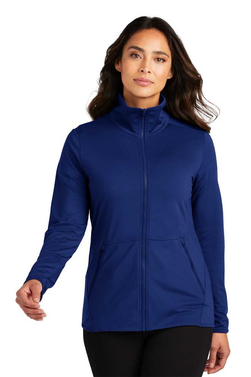 Port Authority Women's Accord Stretch Fleece Full-Zip Product Image
