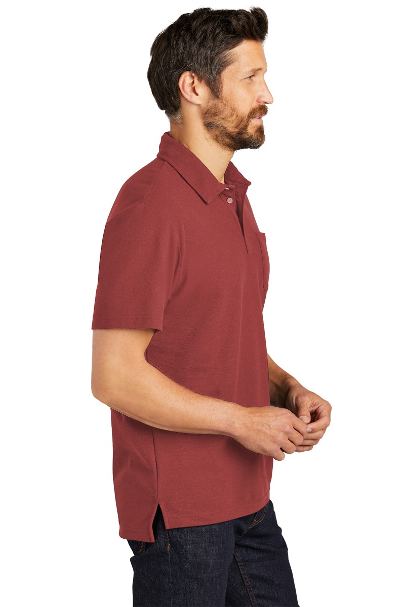 Port Authority C-FREE™ Cotton Blend Pique Pocket Polo Product Image