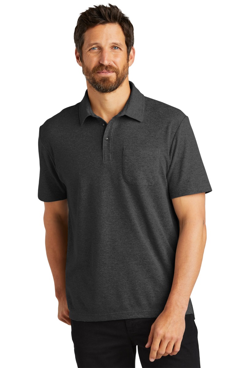 Port Authority C-FREE™ Cotton Blend Pique Pocket Polo Product Image