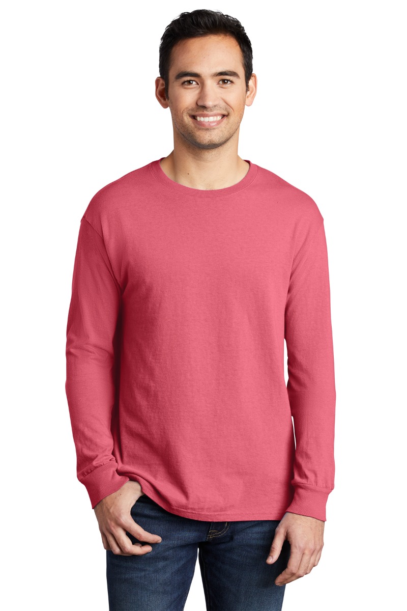 Port & Company Beach Wash® Garment-Dyed Long Sleeve Tee Product Image