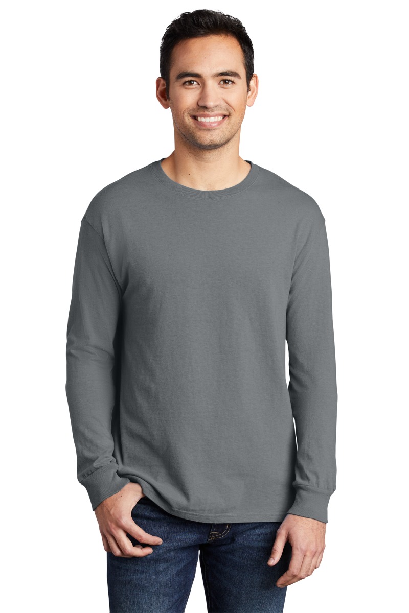 Port & Company Beach Wash® Garment-Dyed Long Sleeve Tee Product Image