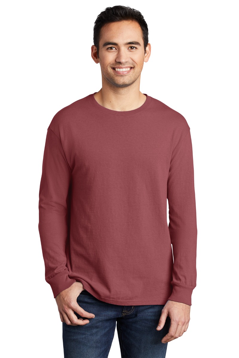 Port & Company Beach Wash® Garment-Dyed Long Sleeve Tee Product Image