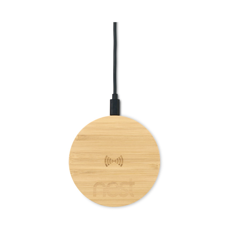 Auden Bamboo Wireless Charger Product Image