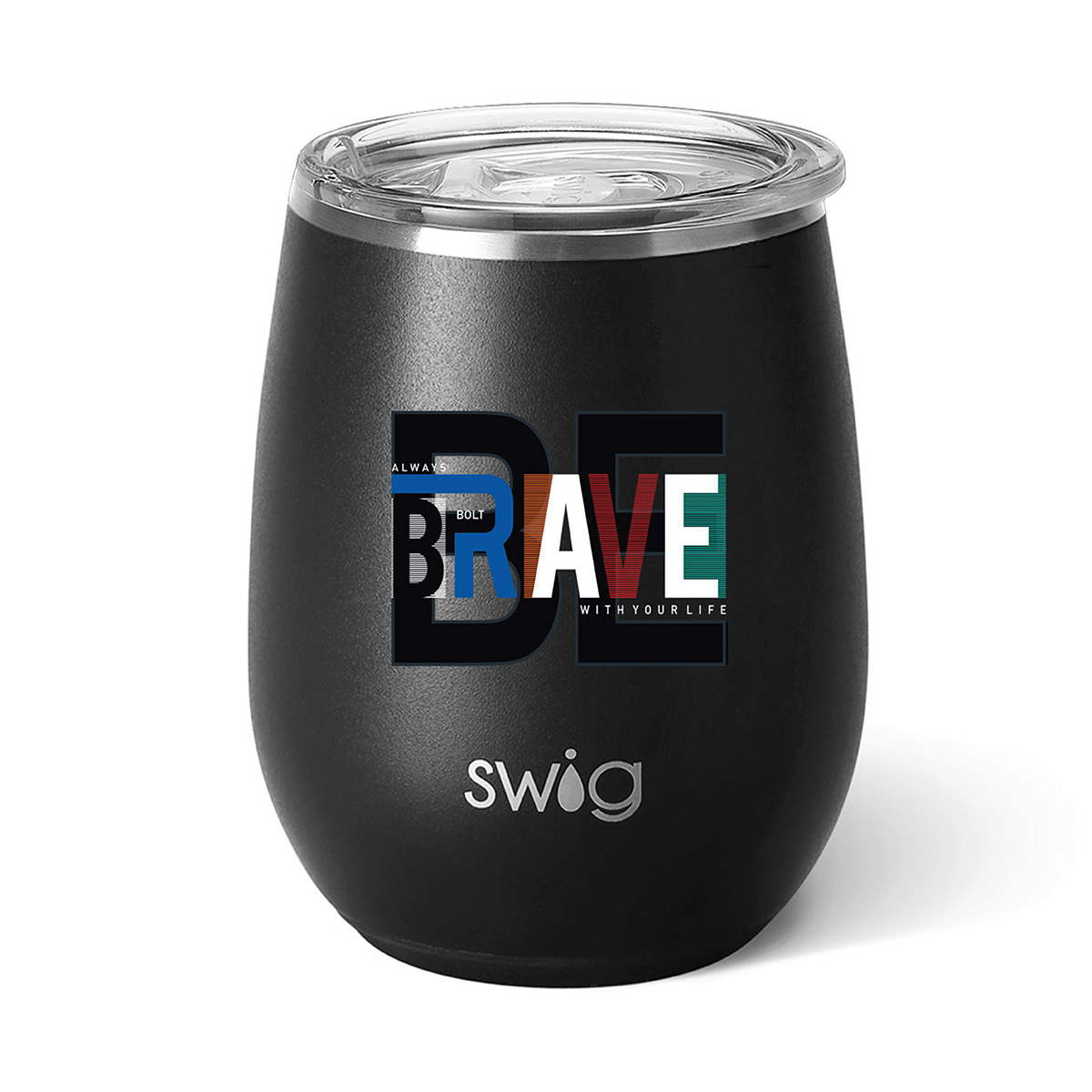 Swig Life™ Full Color Matte Stemless Wine Cup - 14 oz. Product Image