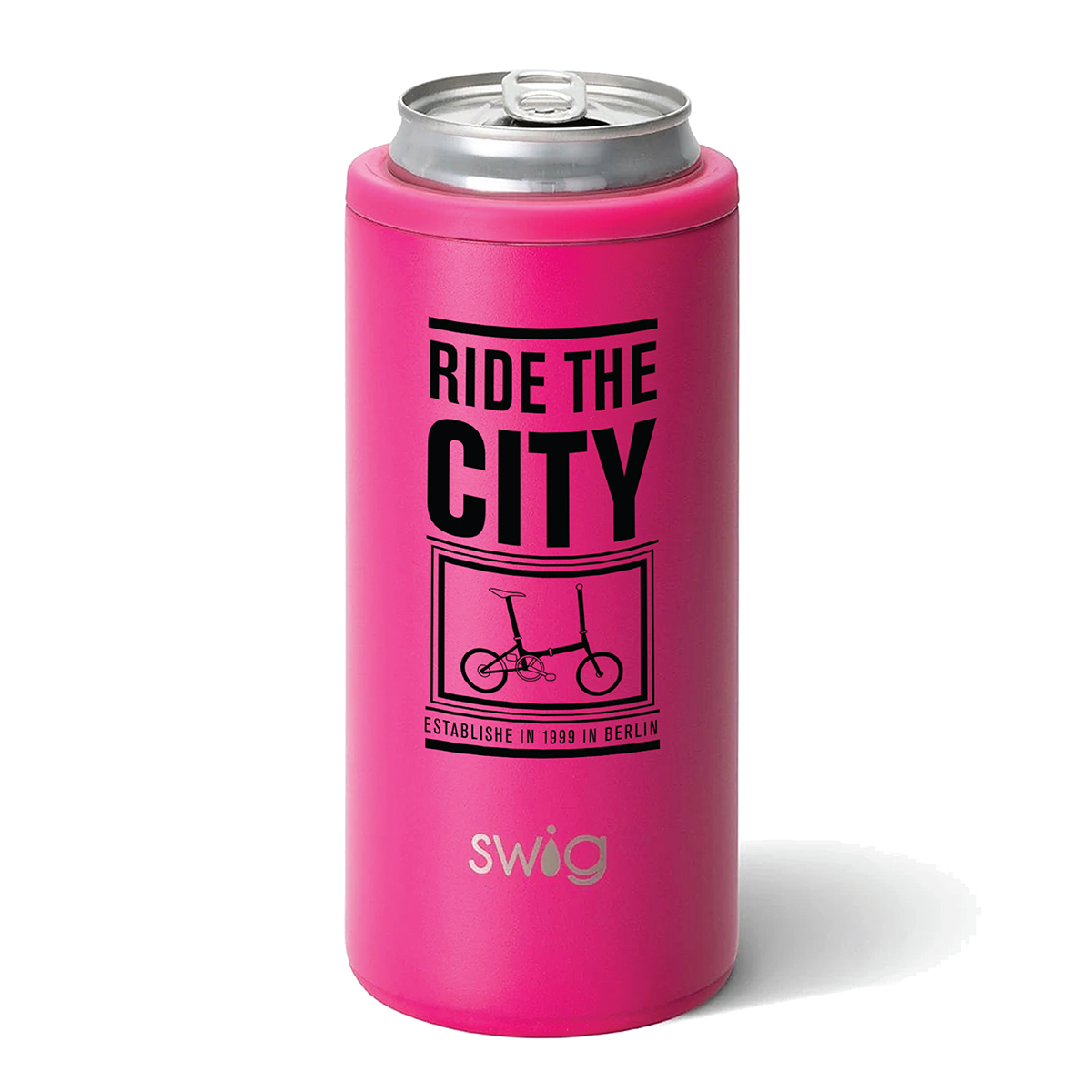 Swig Life™ Skinny Matte Can Cooler - 12 oz. Product Image