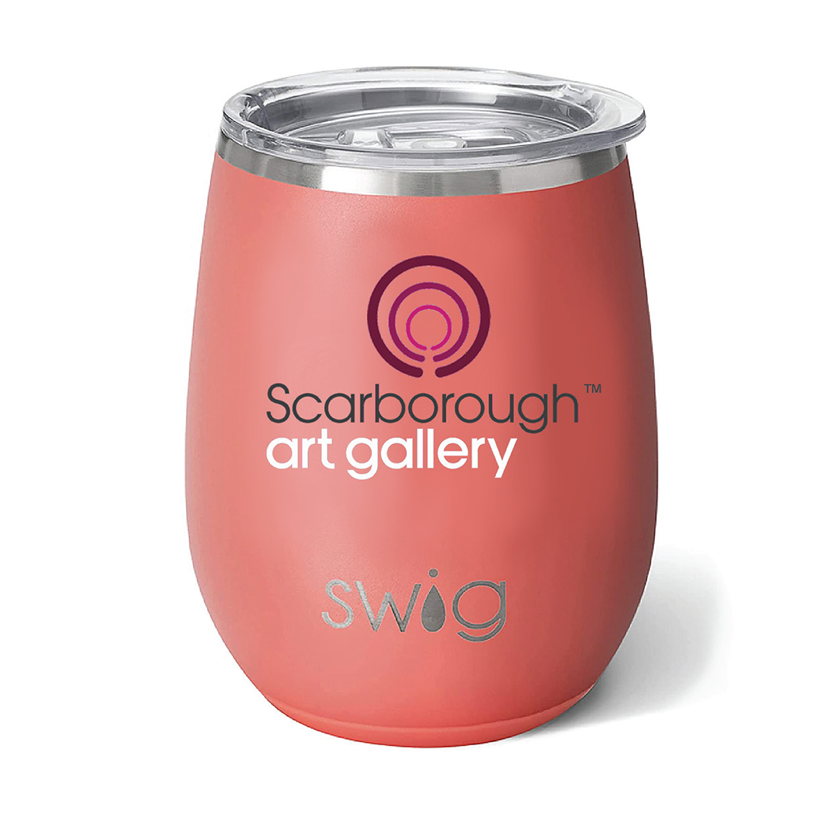 Swig Life™ Full Color Matte Stemless Wine Cup - 14 oz. Product Image