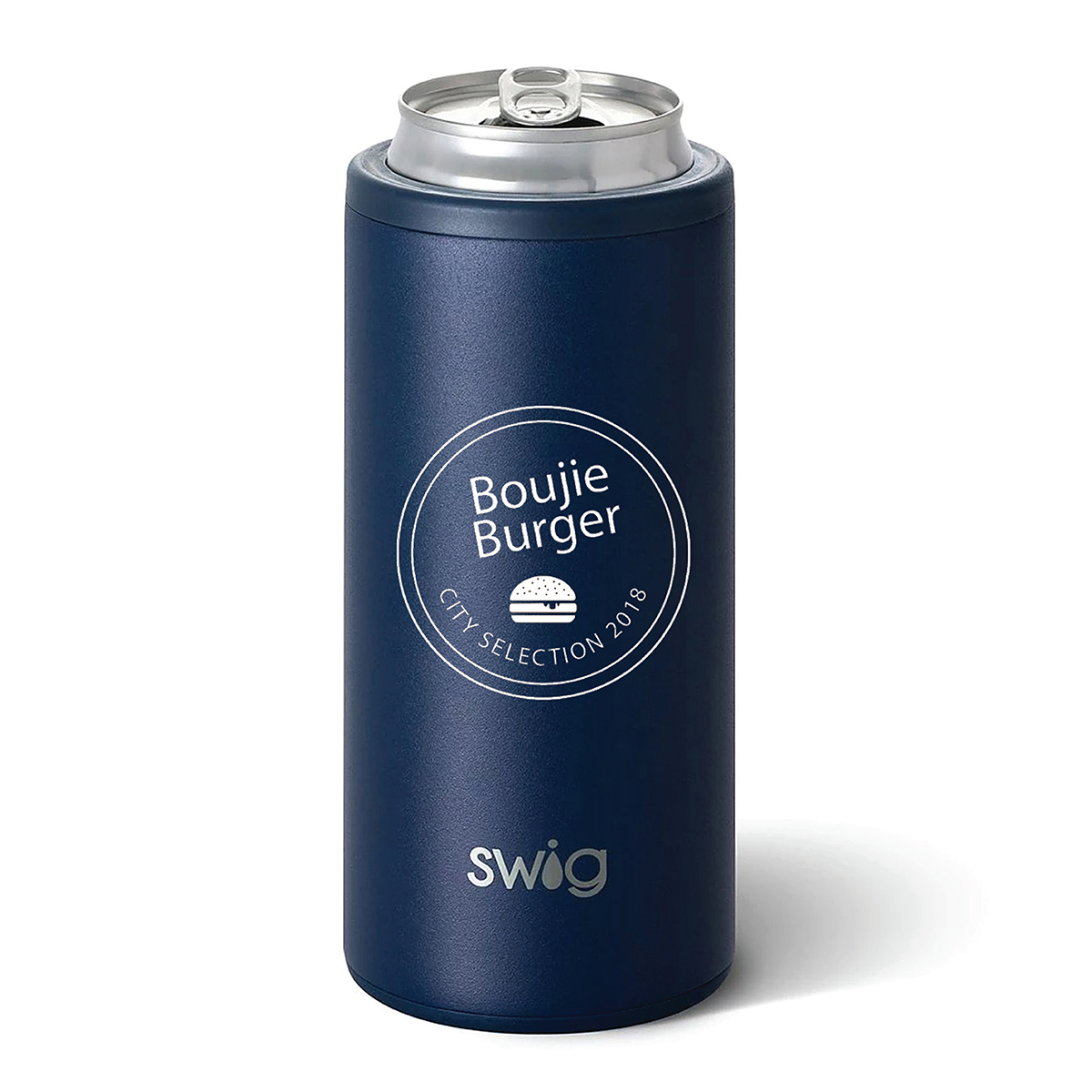 Swig Life™ Skinny Matte Can Cooler - 12 oz. Product Image