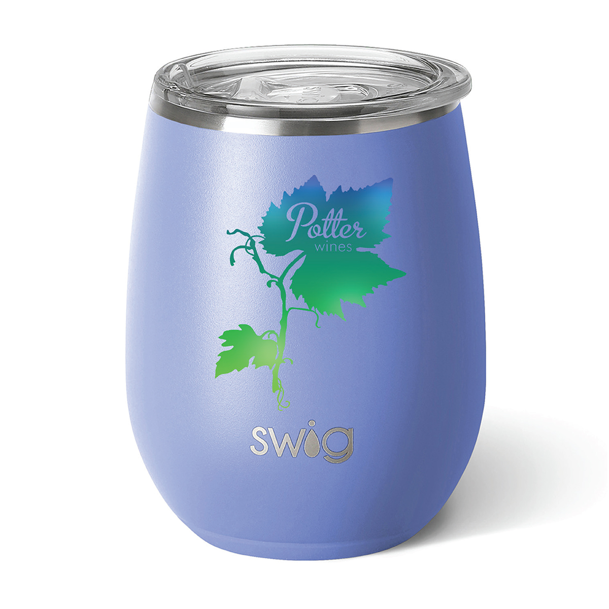 Swig Life™ Full Color Matte Stemless Wine Cup - 14 oz. Product Image