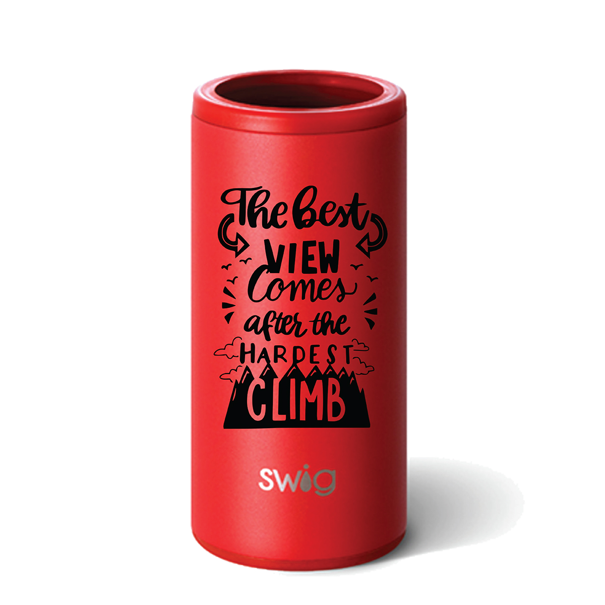 Swig Life™ Skinny Matte Can Cooler - 12 oz. Product Image