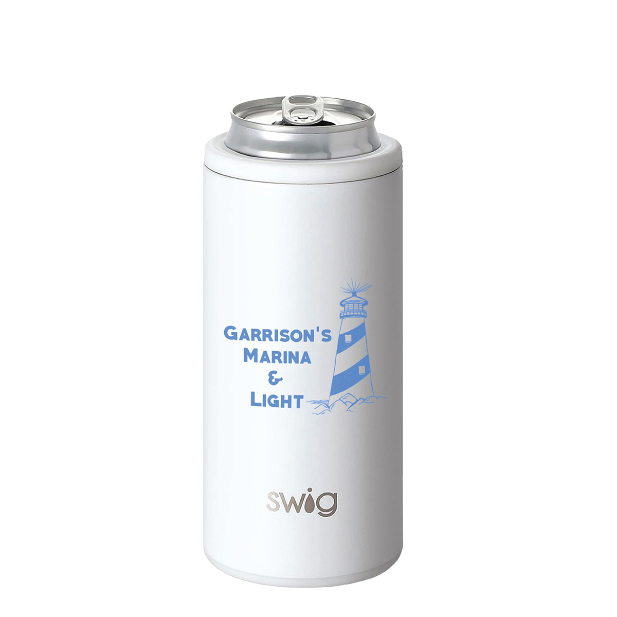 Swig Life™ Skinny Matte Can Cooler - 12 oz. Product Image
