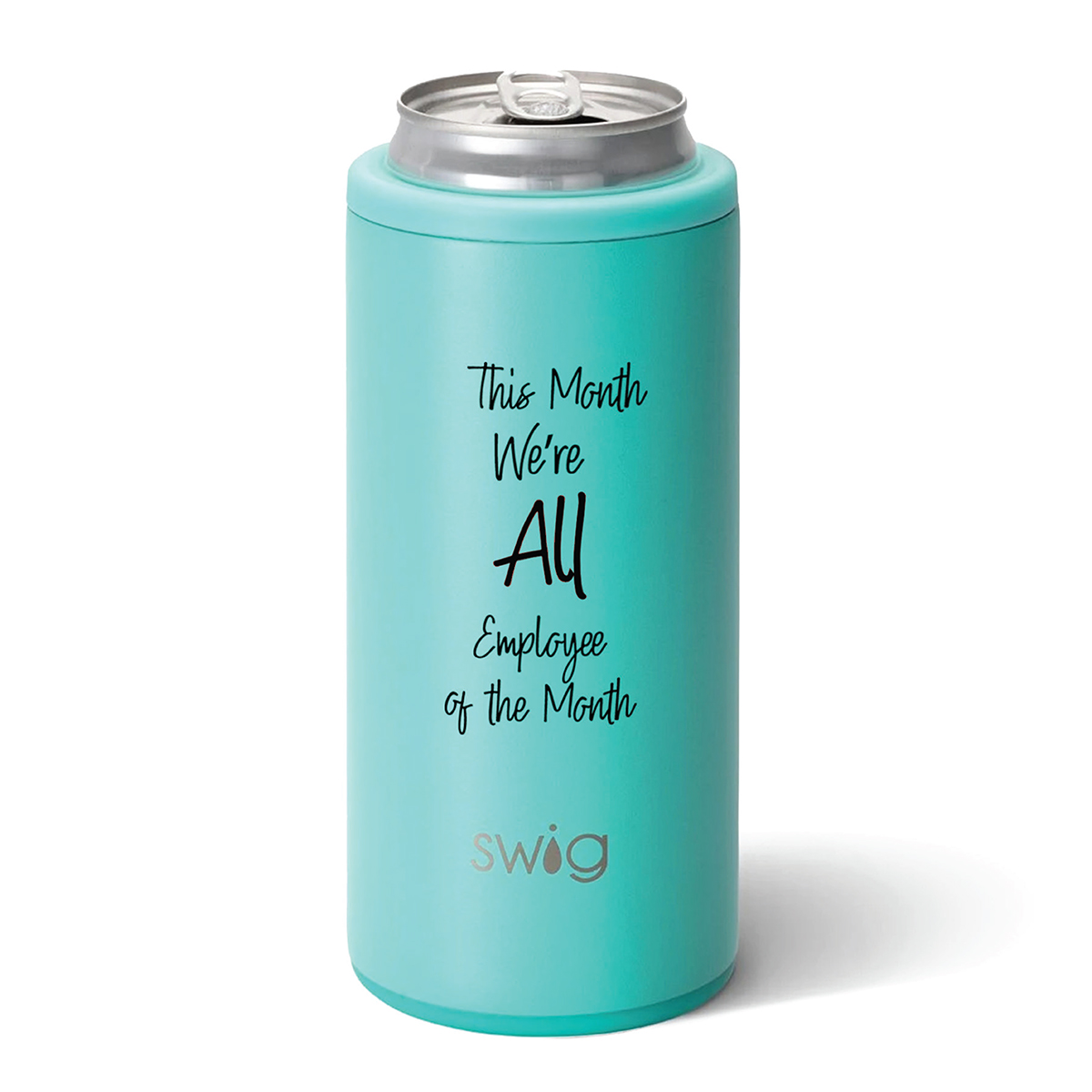 Swig Life™ Skinny Matte Can Cooler - 12 oz. Product Image