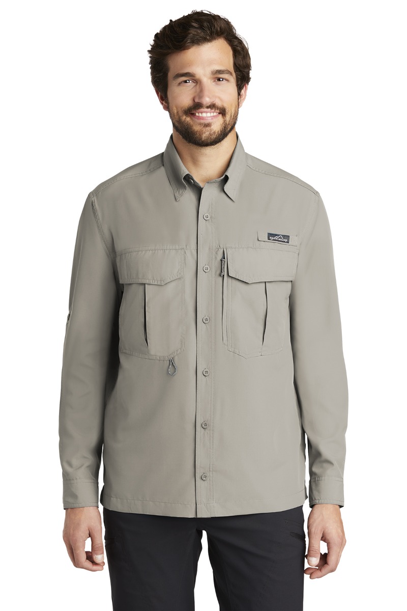 Eddie Bauer® Long Sleeve Performance Fishing Shirt Product Image