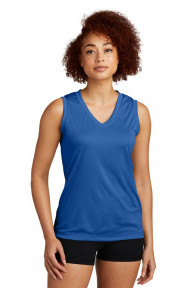 Sport-Tek Women's Sleeveless PosiCharge® Competitor™ V-Neck Tee Product Image