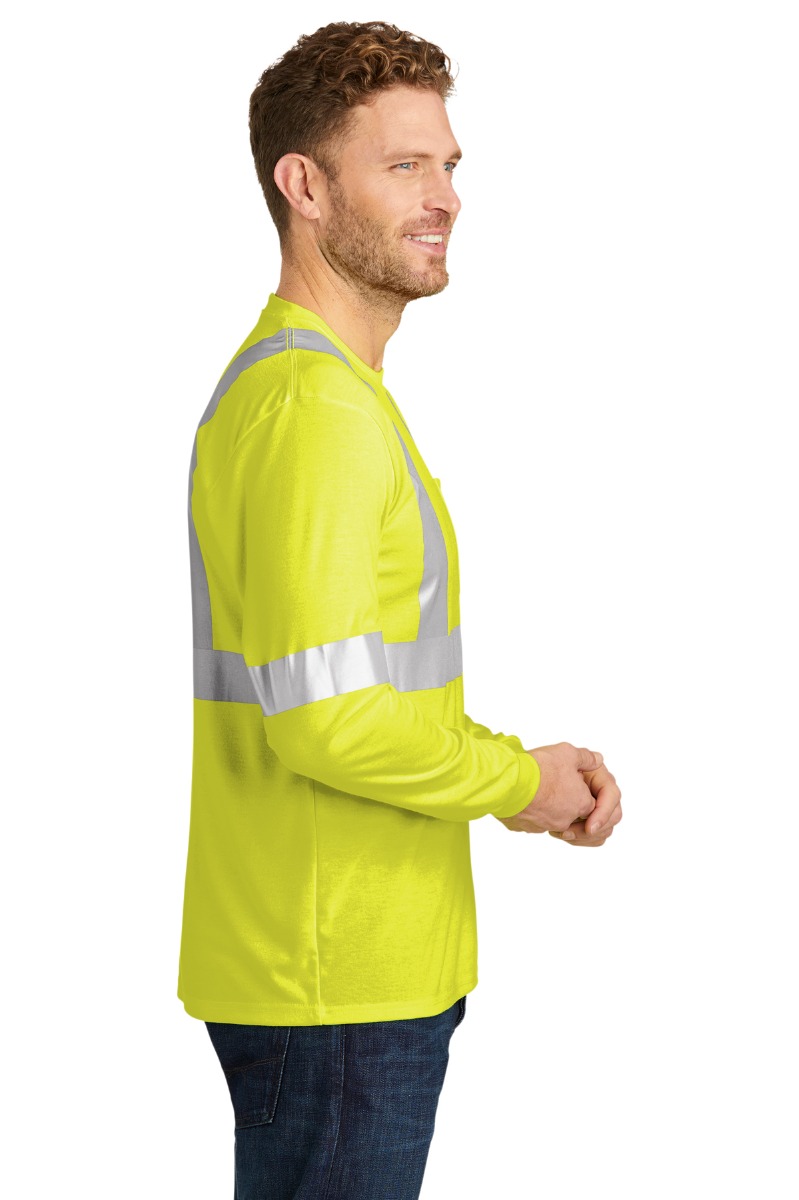 CornerStone ANSI 107 Class 2 Long Sleeve Safety T-Shirt Product Image