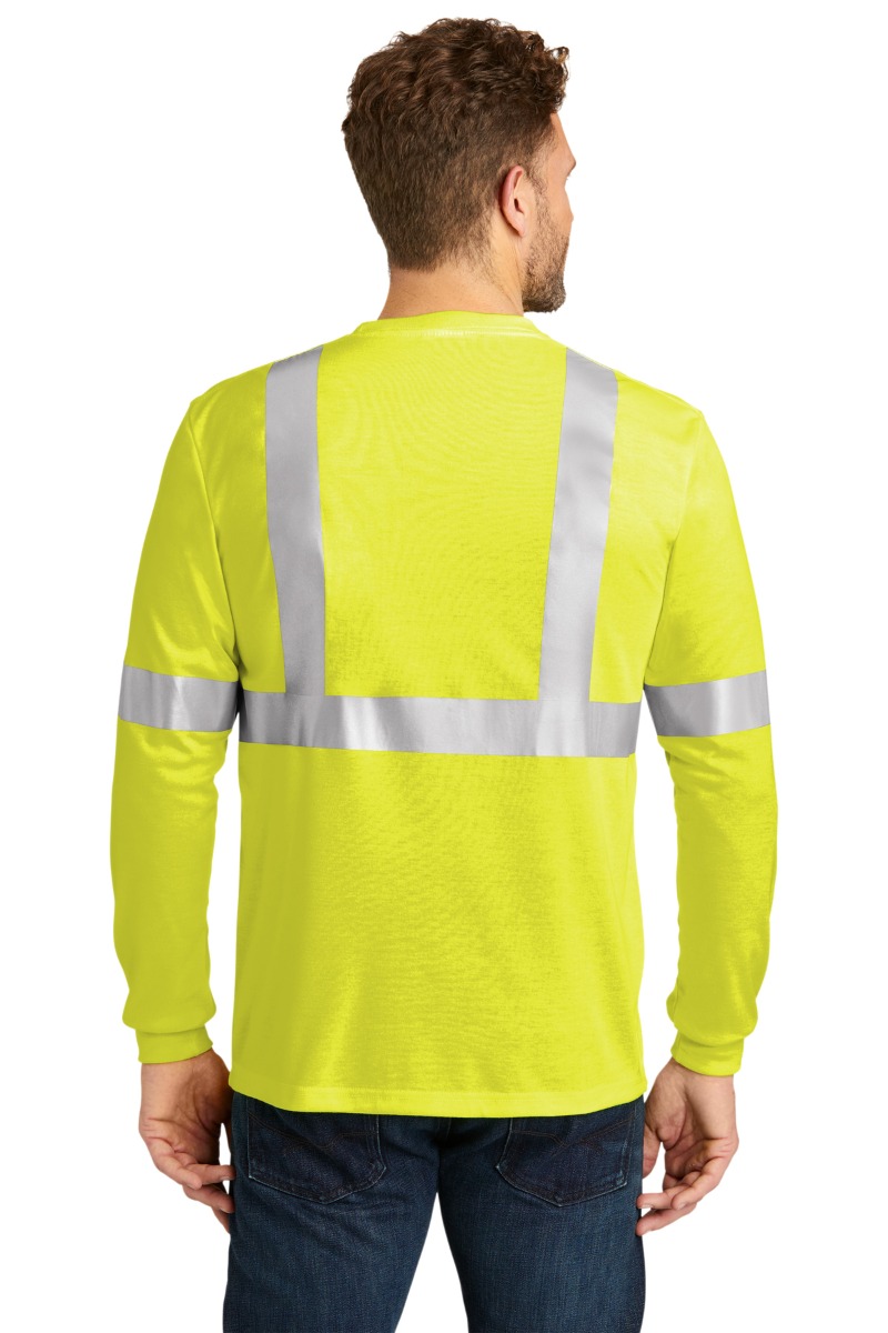 CornerStone ANSI 107 Class 2 Long Sleeve Safety T-Shirt Product Image
