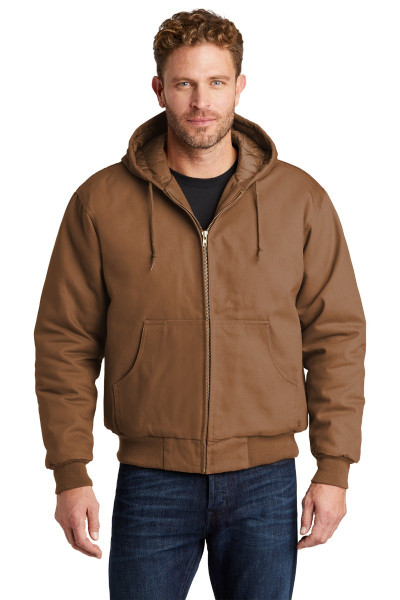 CornerStone Tall Duck Cloth Hooded Work Jacket