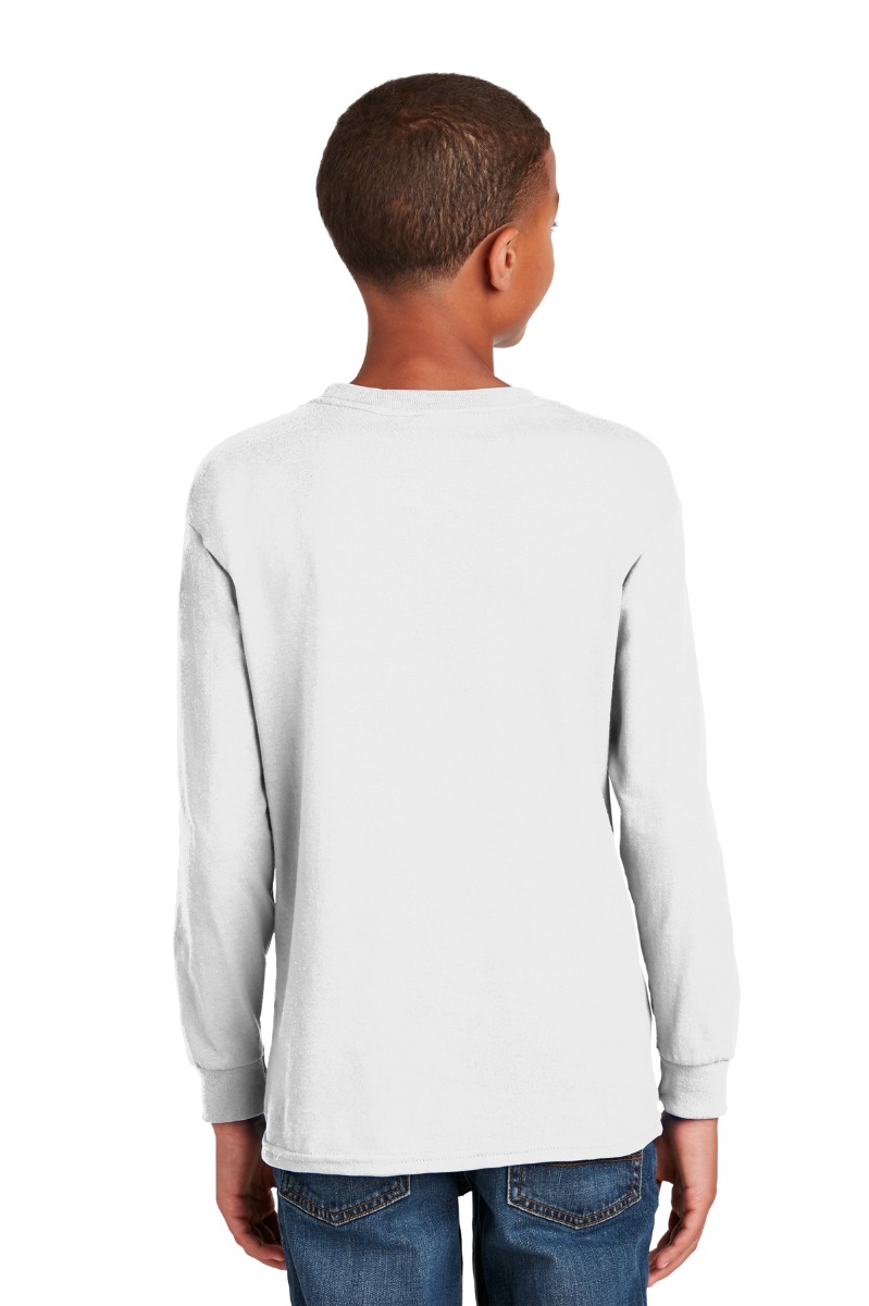 Gildan Youth Heavy Cotton™ 100% Cotton Long Sleeve T-Shirt Product Image