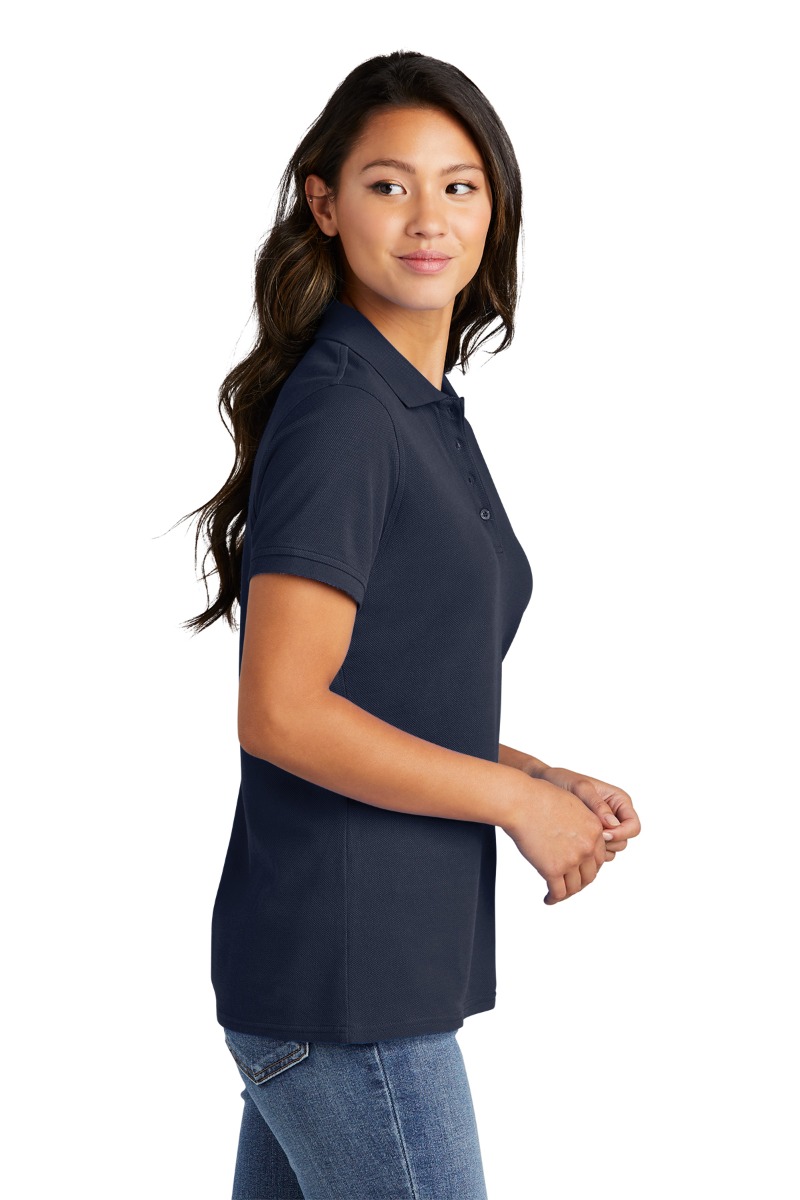 Port & Company Women's Combed Ring Spun Pique Polo Product Image