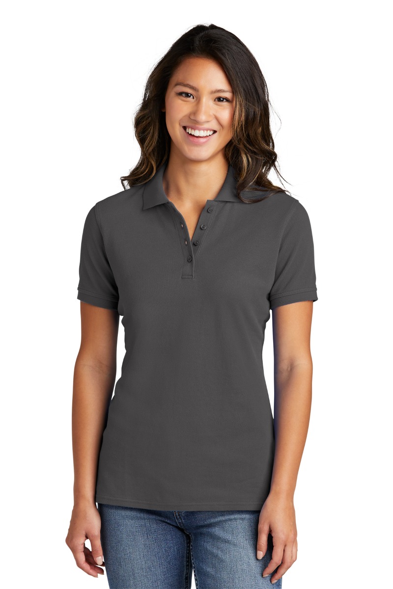 Port & Company Women's Combed Ring Spun Pique Polo Product Image
