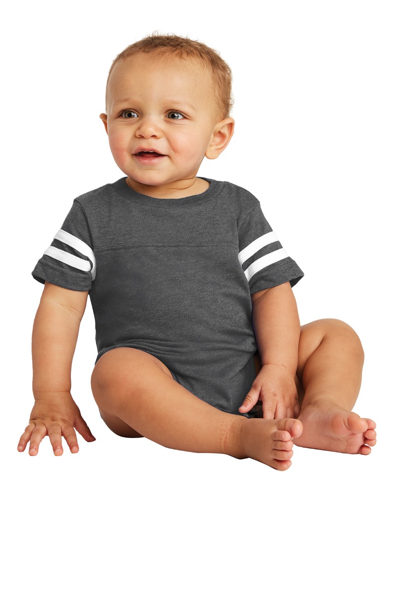 Rabbit Skins Infant Football Fine Jersey Bodysuit Product Image