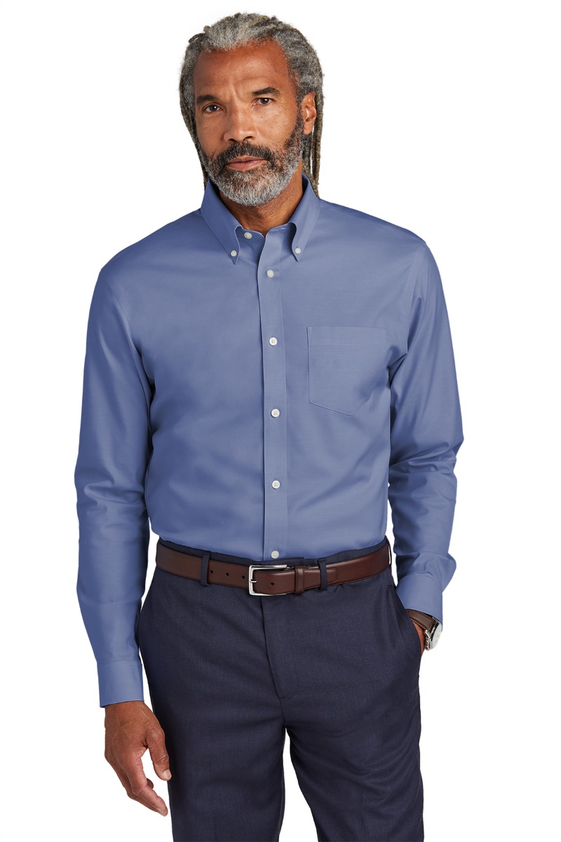 Brooks Brothers® Wrinkle-Free Stretch Pinpoint Shirt Product Image
