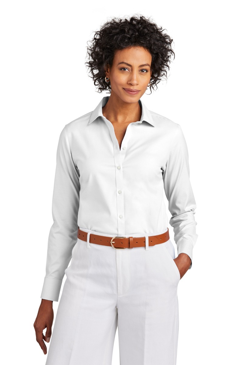 Brooks Brothers® Women’s Wrinkle-Free Stretch Pinpoint Shirt Product Image