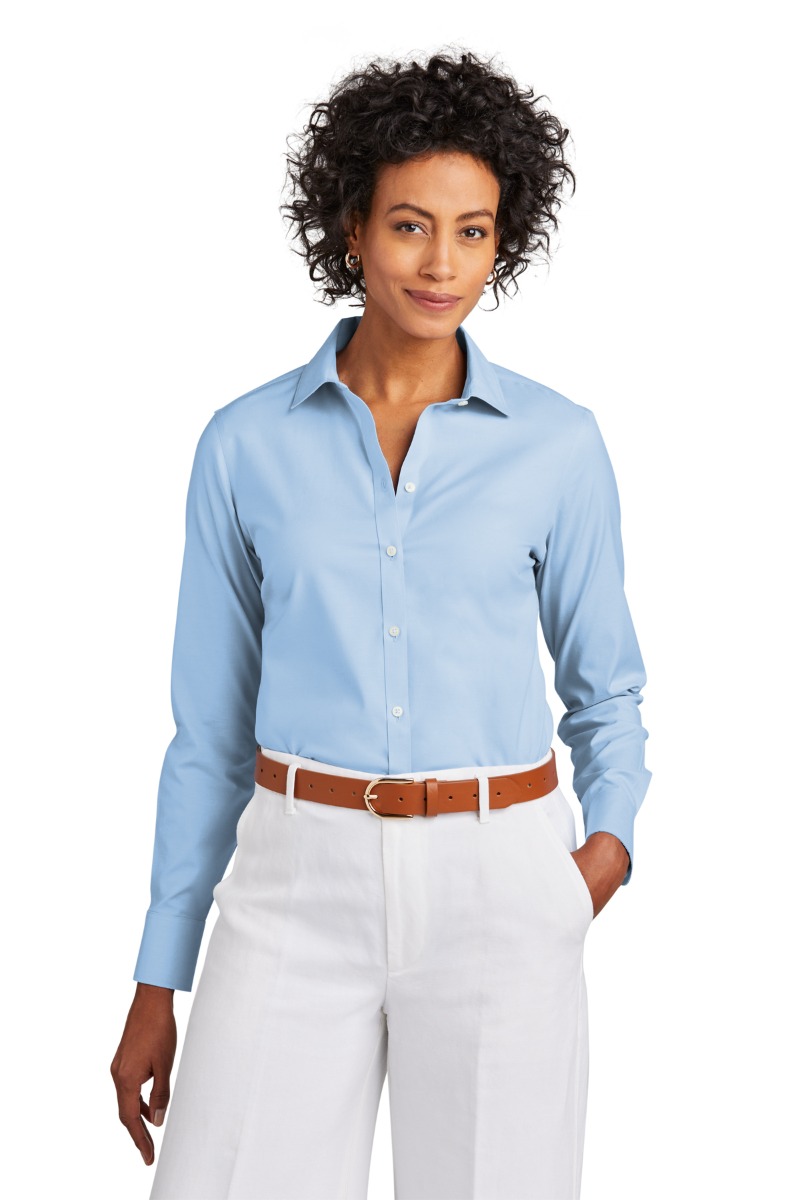 Brooks Brothers® Women’s Wrinkle-Free Stretch Pinpoint Shirt Product Image