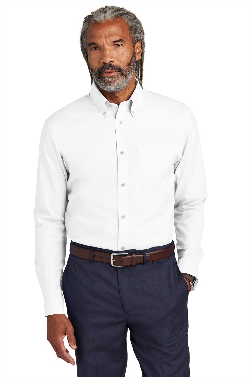 Brooks Brothers® Wrinkle-Free Stretch Pinpoint Shirt Product Image