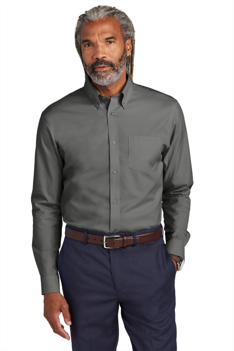 Brooks Brothers® Wrinkle-Free Stretch Pinpoint Shirt Product Image