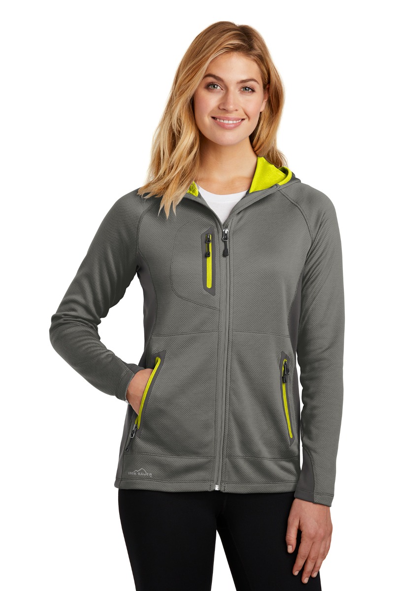 Eddie Bauer® Women's Sport Hooded Full-Zip Fleece Jacket Product Image