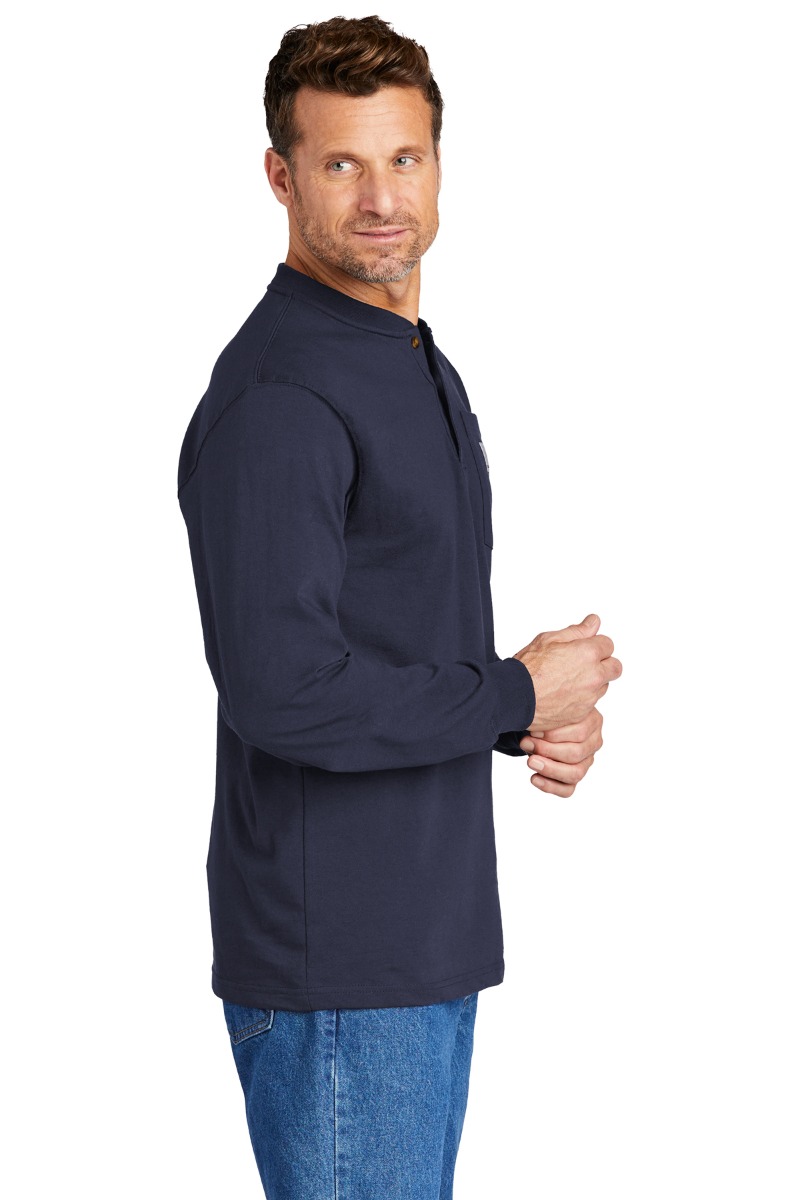 Carhartt® Long Sleeve Henley T-Shirt Product Image