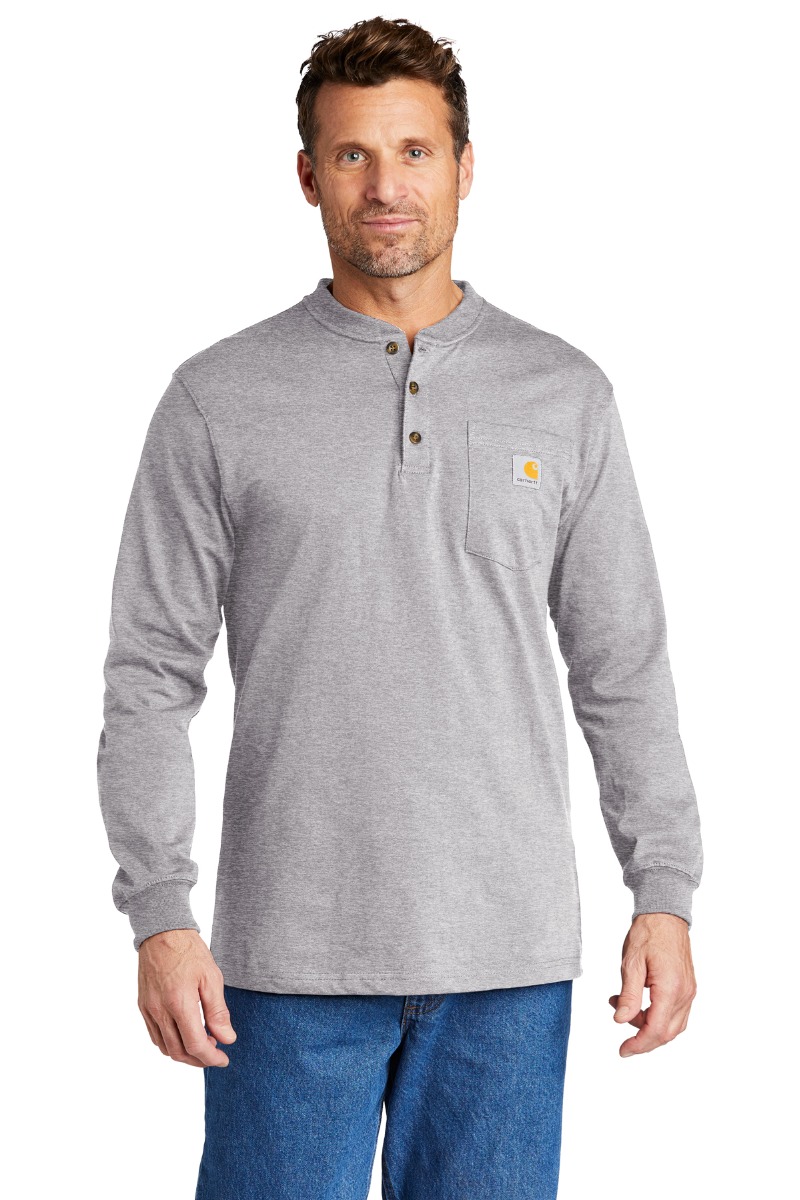 Carhartt® Long Sleeve Henley T-Shirt Product Image