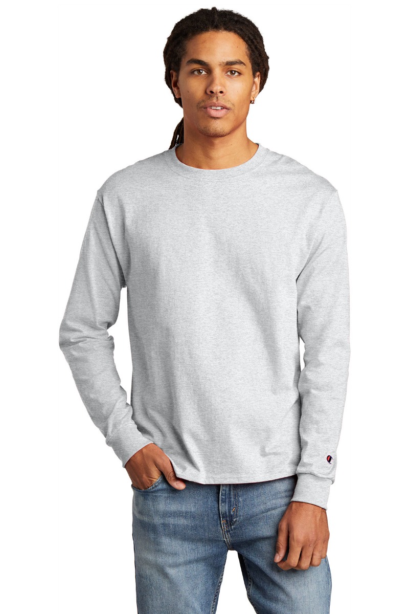Champion Heritage 5.2 oz. Jersey Long Sleeve Tee Product Image