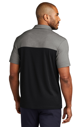 Port Authority Fine Pique Blend Blocked Polo Product Image