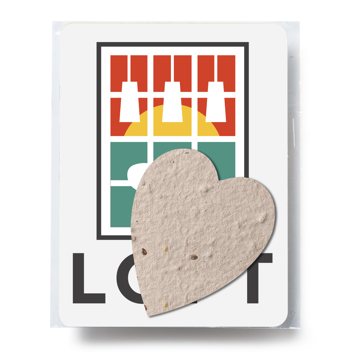 Bloomin Heart Shaped Plantable Gift Pack Product Image