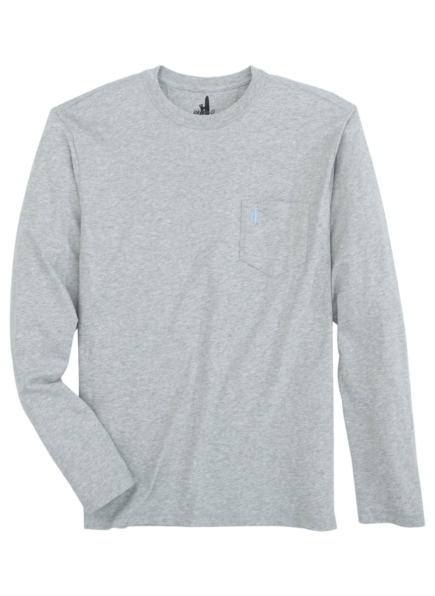 johnnie-O Men's Heathered Brennan Long-Sleeve T-Shirt Product Image
