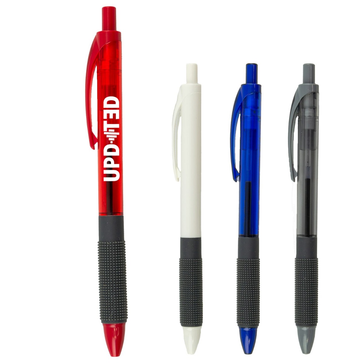 Author Translucent Pen with Massage Grip Product Image