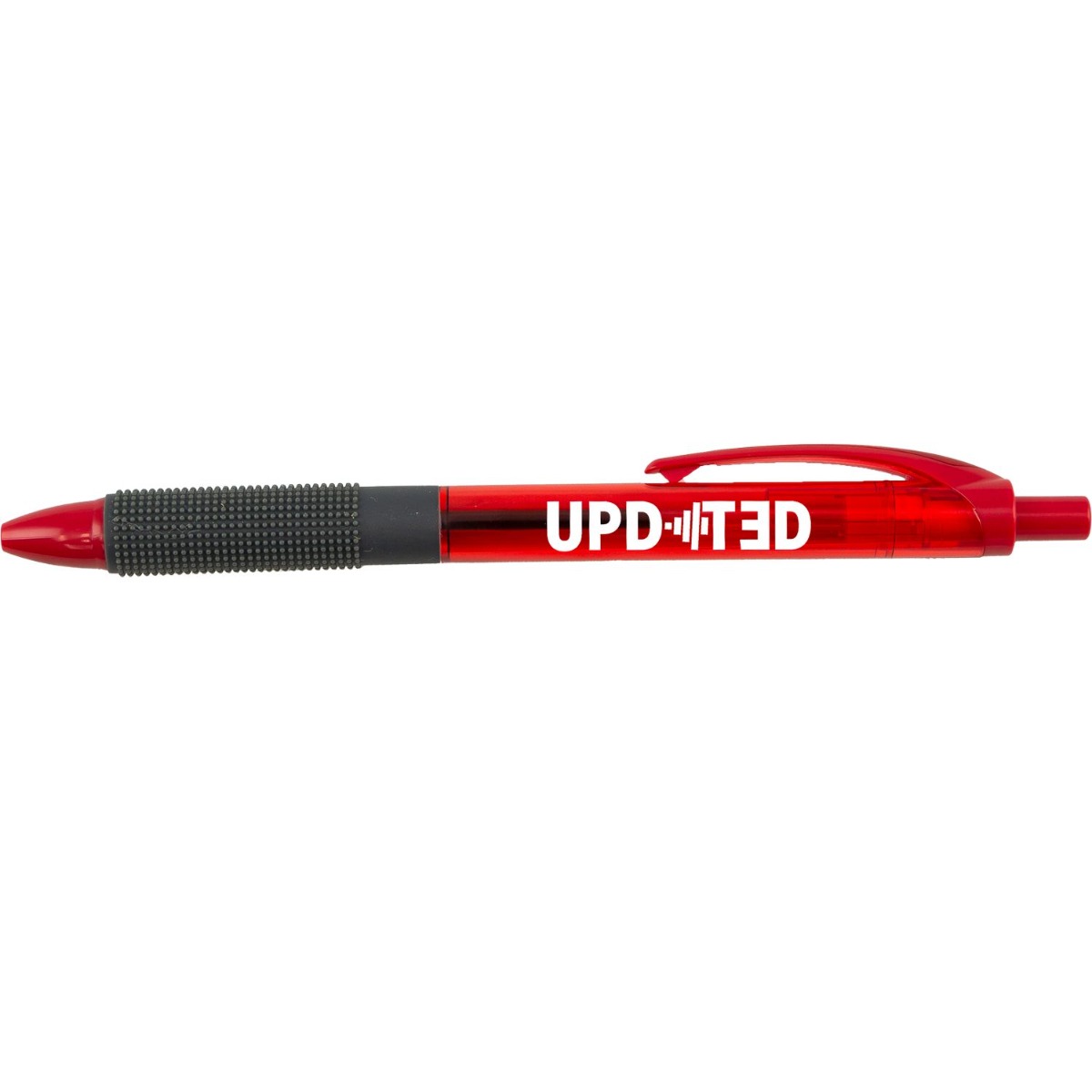 Author Translucent Pen with Massage Grip Product Image