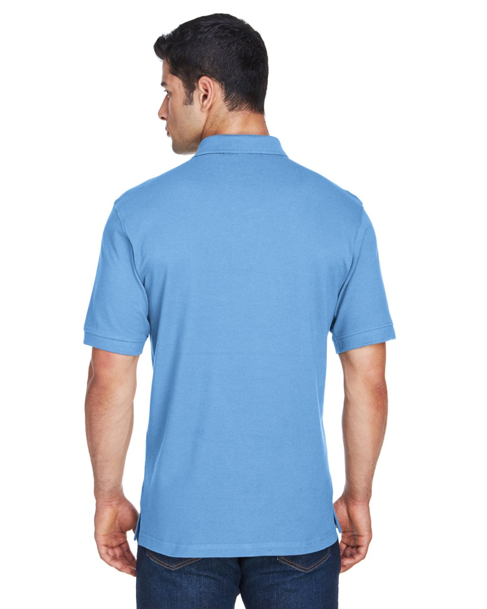 Harriton Men's 6 oz. Ringspun Cotton Piqué Short-Sleeve Polo Product Image