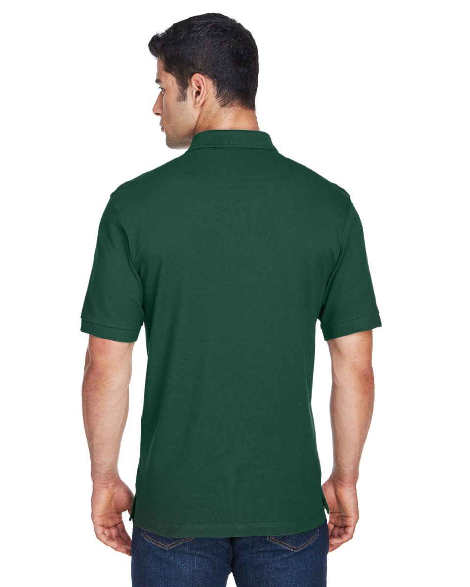 Harriton Men's 6 oz. Ringspun Cotton Piqué Short-Sleeve Polo Product Image