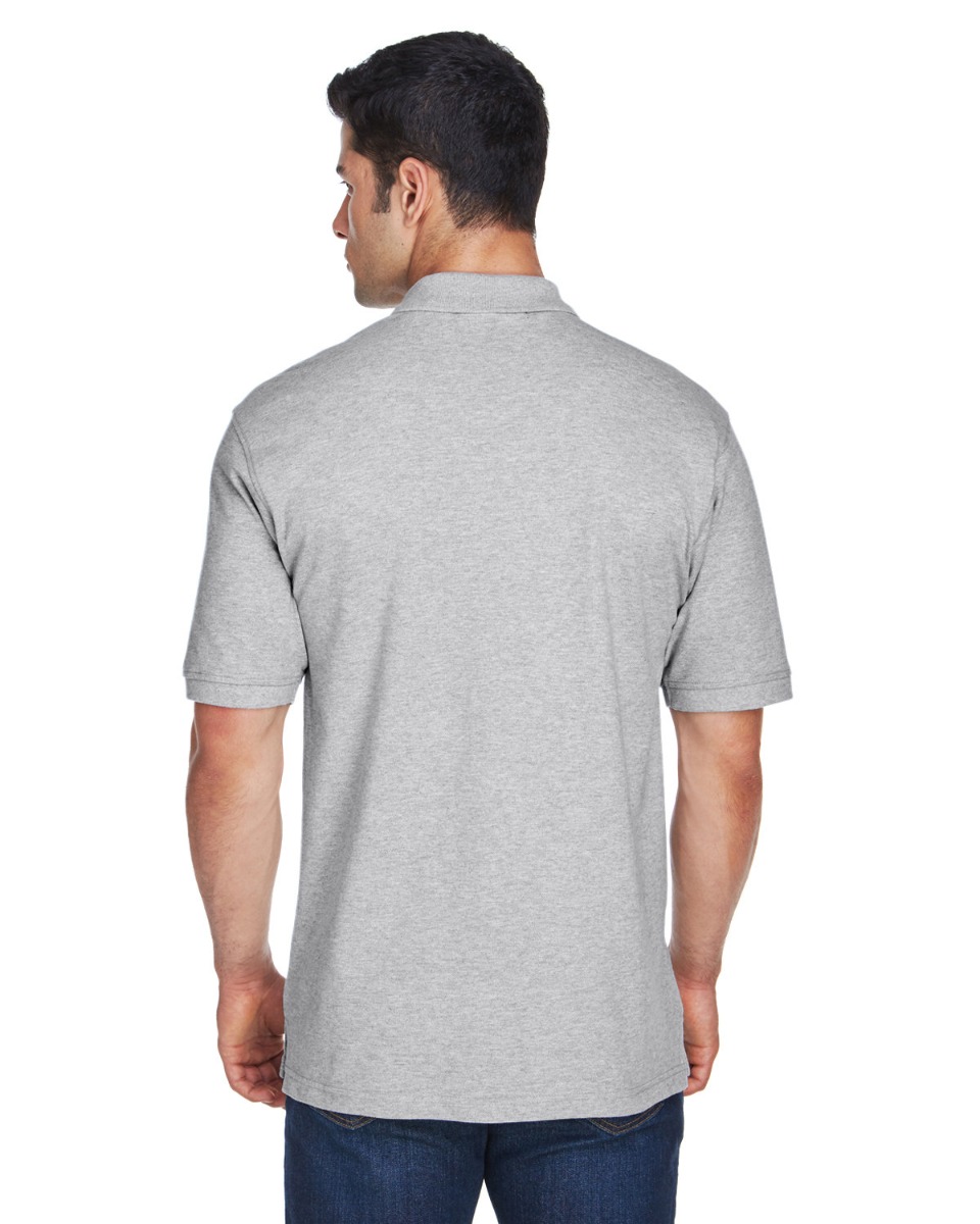 Harriton Men's 6 oz. Ringspun Cotton Piqué Short-Sleeve Polo Product Image