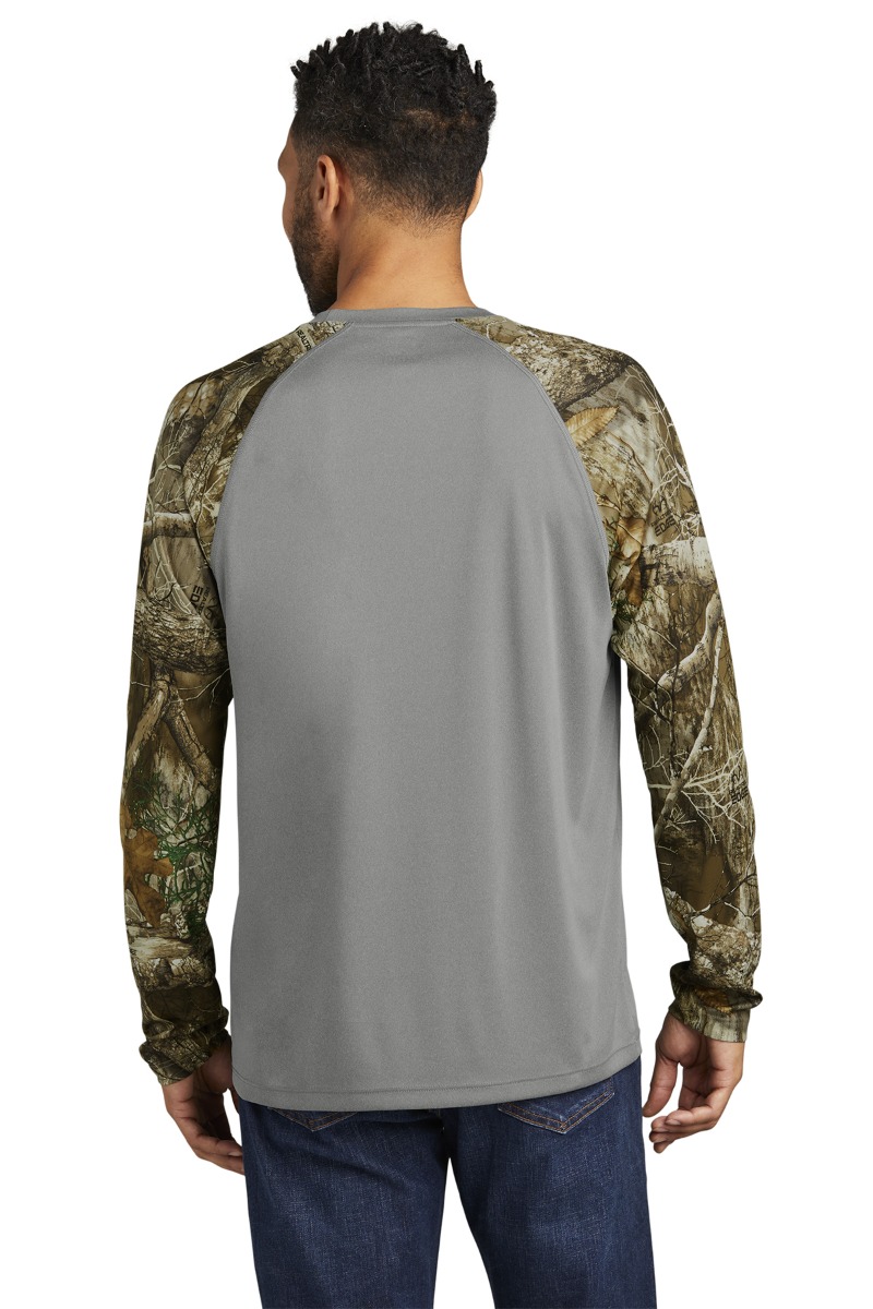 Russell Outdoors™ Realtree® Colorblock Performance Long Sleeve Tee Product Image