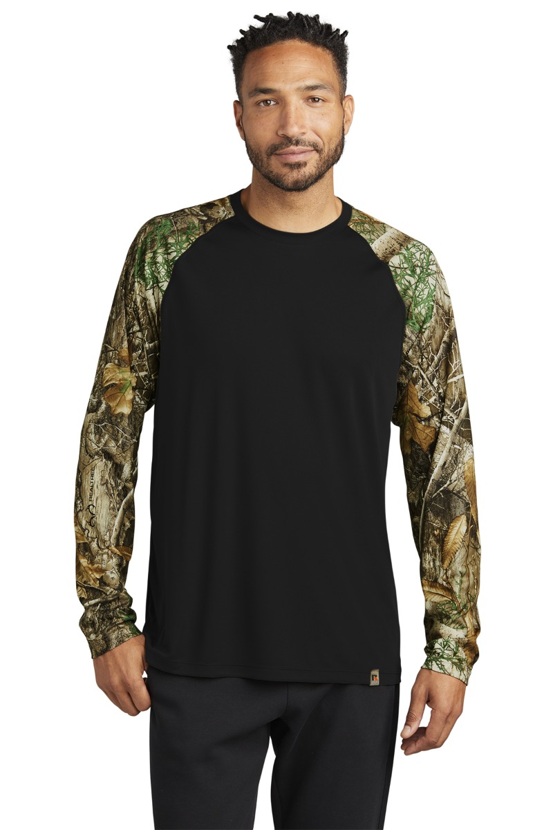 Russell Outdoors™ Realtree® Colorblock Performance Long Sleeve Tee Product Image