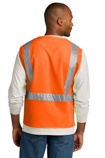 CornerStone ANSI 107 Class 2 Mesh Zippered Vest Product Image