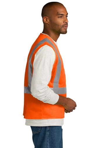 CornerStone ANSI 107 Class 2 Mesh Zippered Vest Product Image