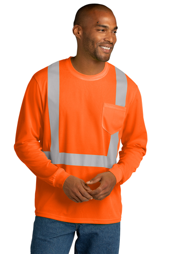 CornerStone ANSI 107 Class 2 Mesh Long Sleeve Tee Product Image