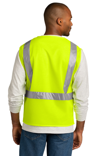 CornerStone ANSI 107 Class 2 Mesh Zippered Vest Product Image
